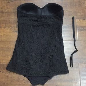 One piece bathing suit
